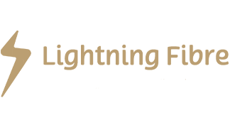 lightning fibre logo