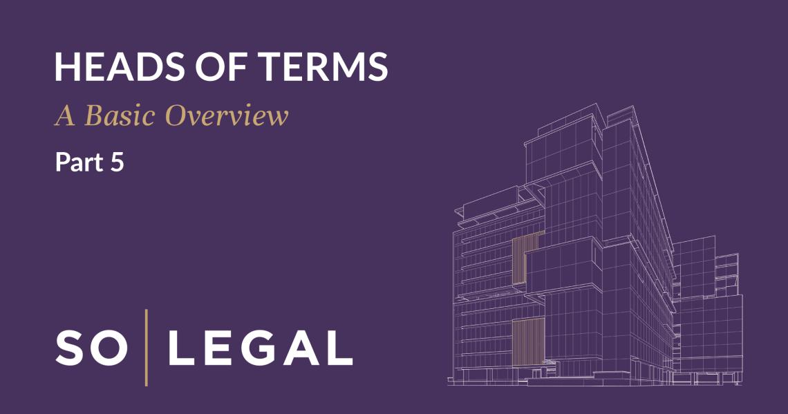 Heads of Terms