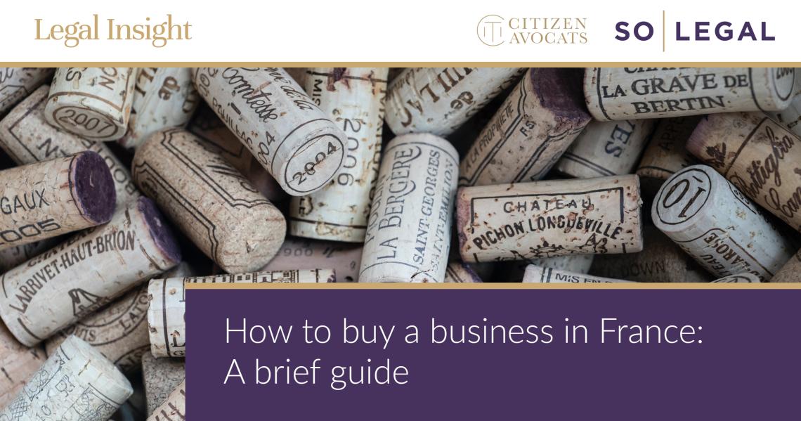 How to buy a business