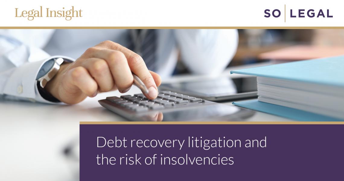 Debt Recovery Litigation Insolvency