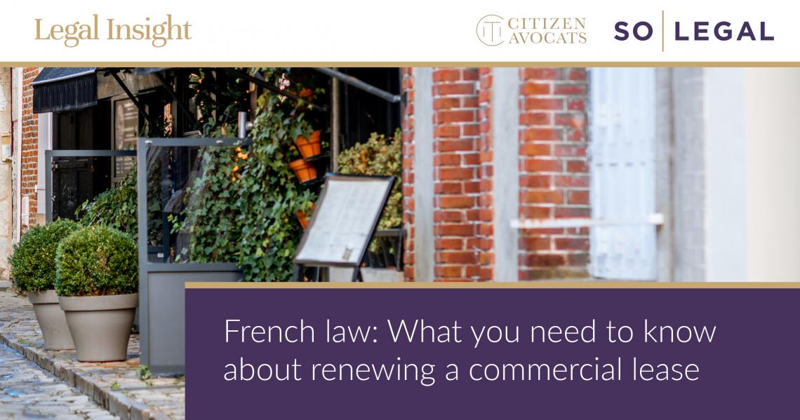 French Commercial Lease