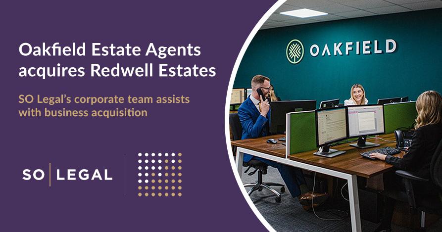 Oakfield Estate Agents acquires Redwell Estates