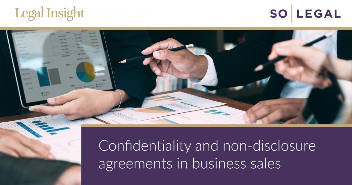 Non-disclosure agreements
