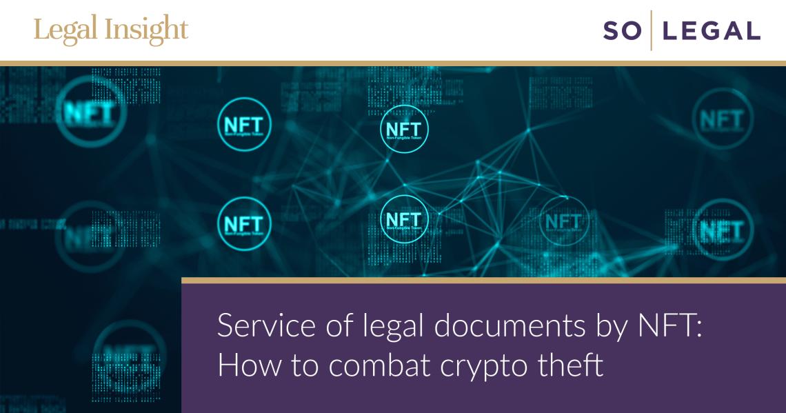 Legal service NFT