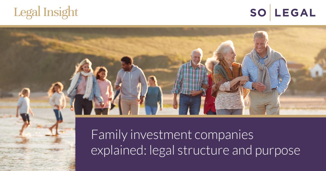 Multigenerational family walking along a beach together, representing family wealth, continuity, and long-term planning.