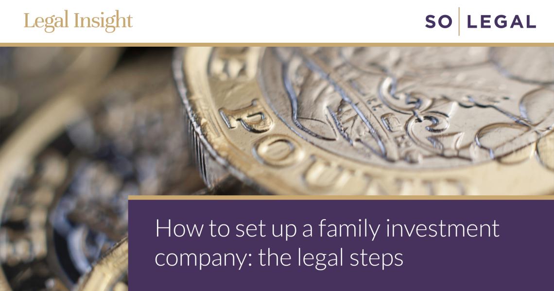 Stacks of pound coins symbolising a family investment company and wealth management.