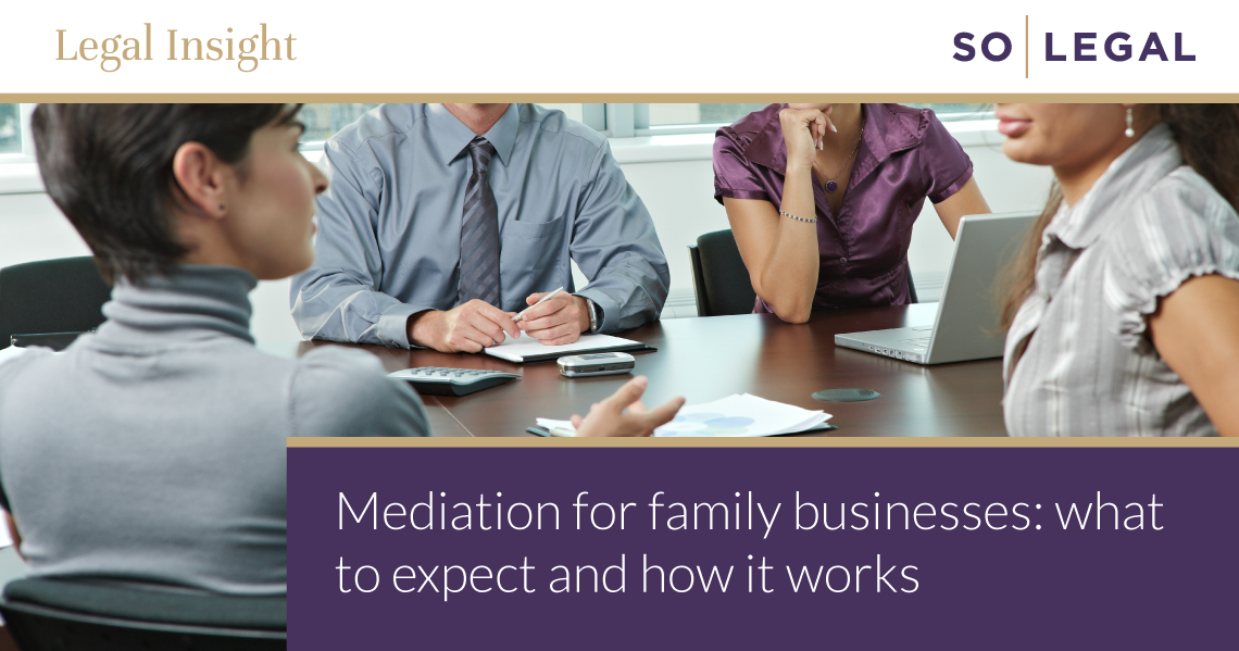 Mediation for family businesses what to expect and how it works